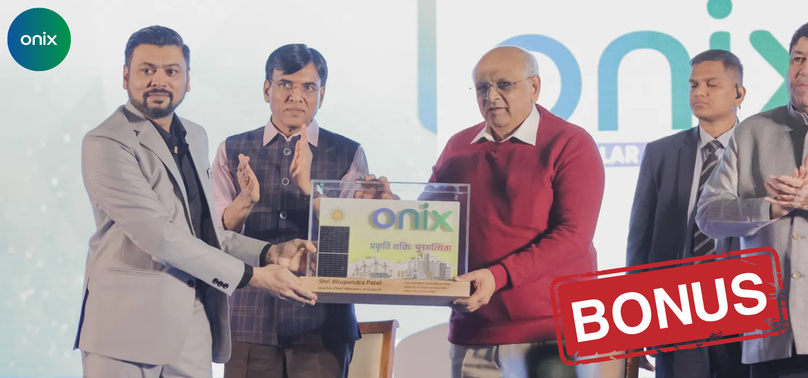 Onix Renewable Sees Over 97% Price Adjustment After 44:1 Bonus Share Issue