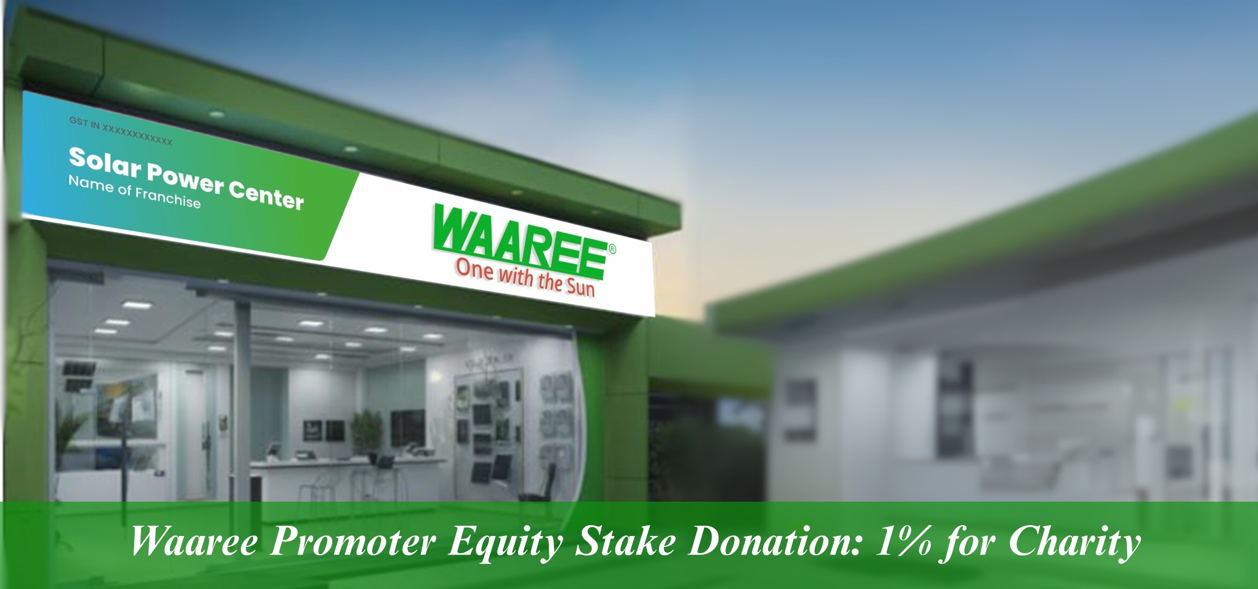 Waaree promoter equity stake donation – Hitesh Chimanlal Doshi announcement