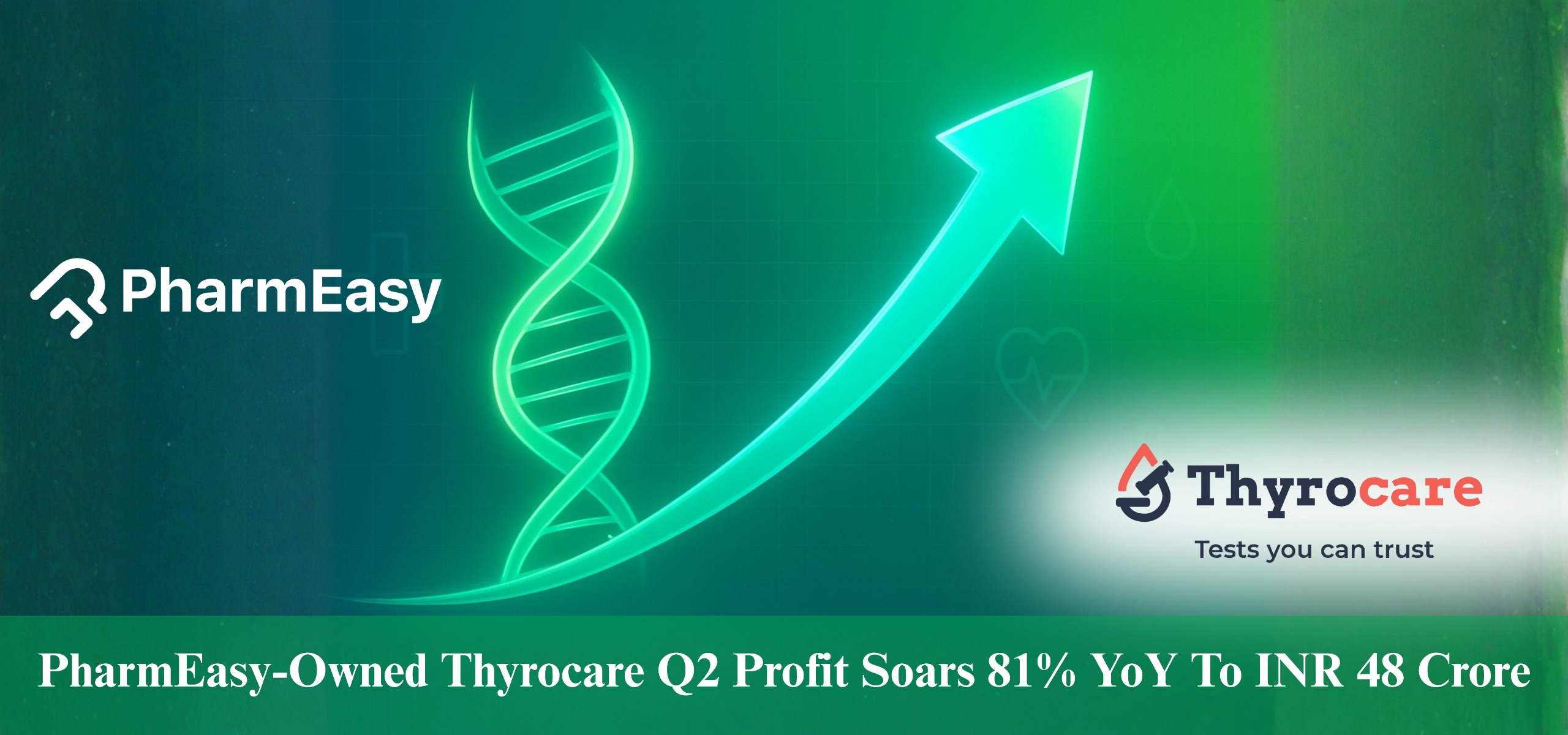 PharmEasy-Owned Thyrocare Q2 Profit