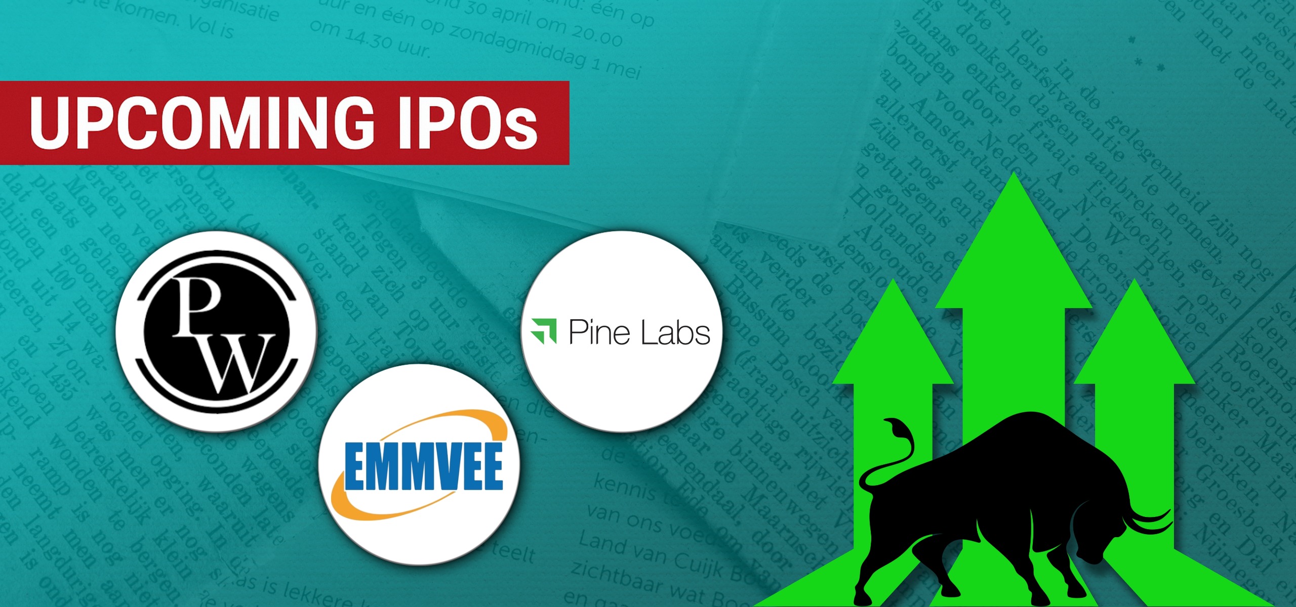 Upcoming IPOs: PhysicsWallah, Pine Labs & Emmvee Photovoltaic GMPs Surge Ahead of Listing