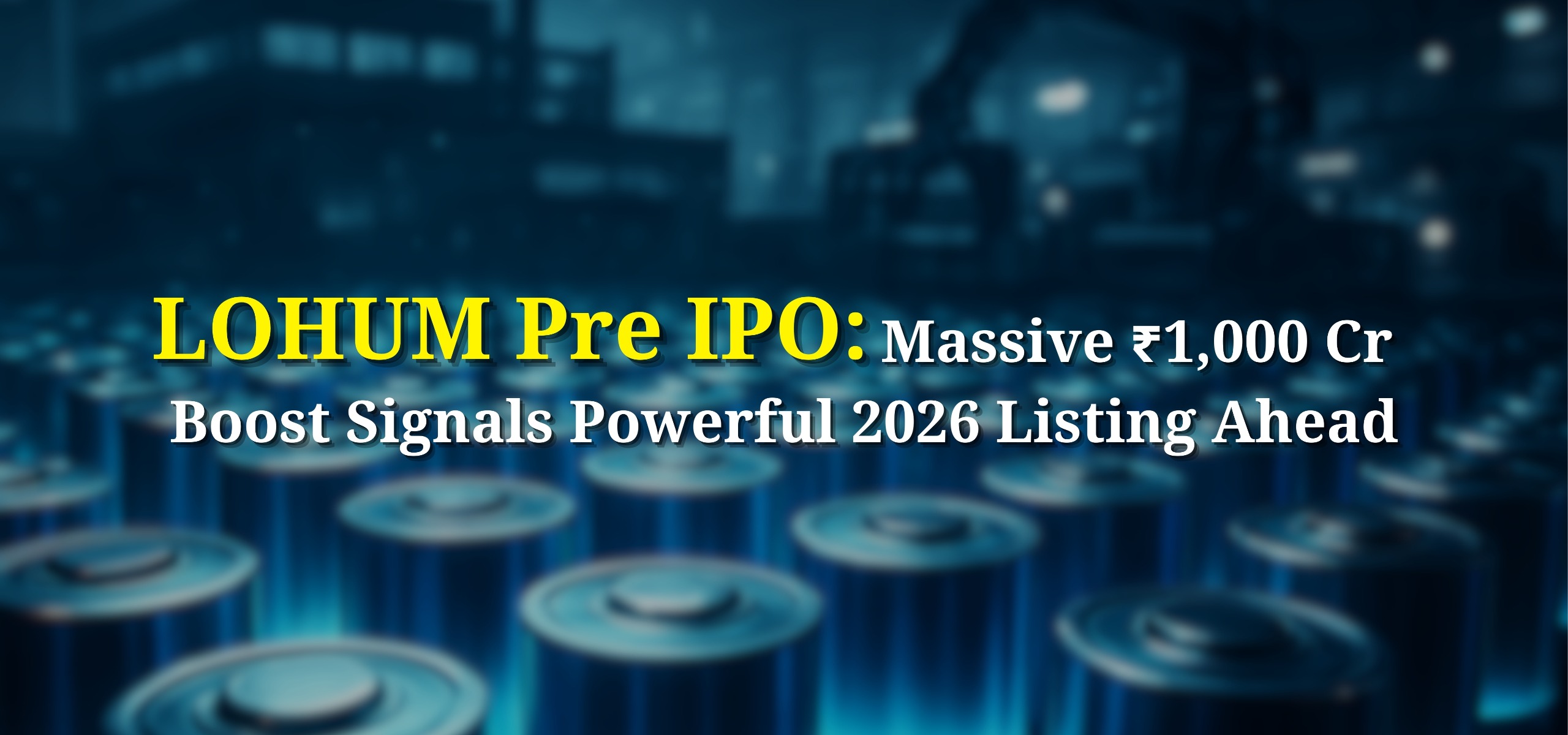 lohum-pre-ipo-funding-2026